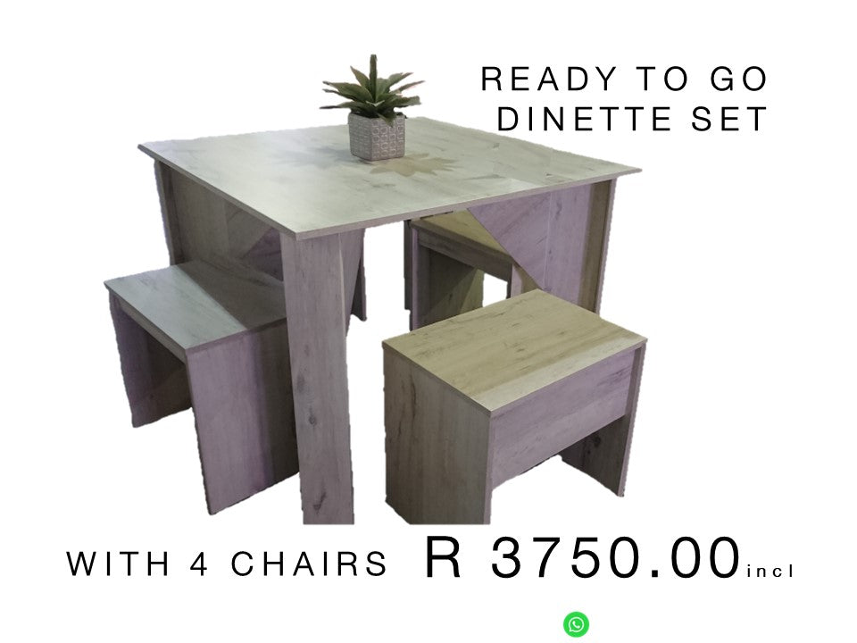 4 Seater Dinette Set - Kitchens Unlimited     